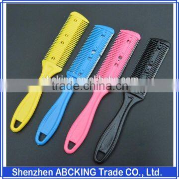 Professional Hair Razor Comb Scissor Home Hair Cutting Thinning Shaper Comb