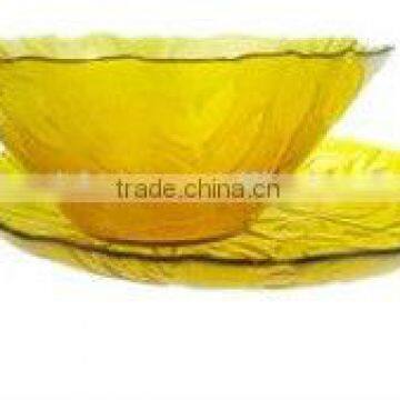 Tinted Glass Bowl/colored Glass Bowl