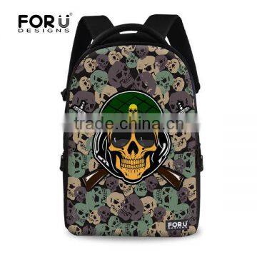 Skull cartoon backpack,3d cartoon backpack,polyester backpack