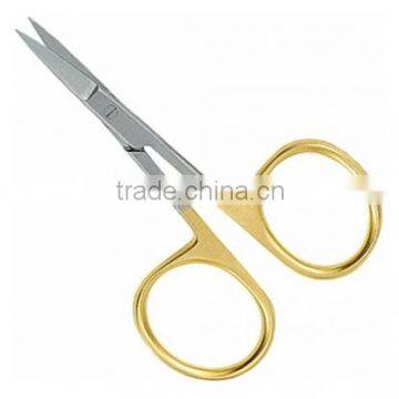 4.5 Inch Gold Plated Professional Fishing Scissor