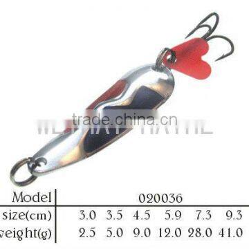 spoon lure,spoon bait,Laser Ring Eye Trolling Flutter spoon