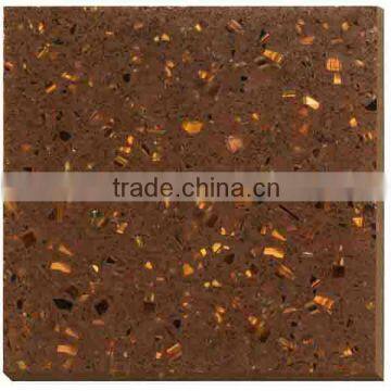 polyester resin artificial quartz stone for flooring