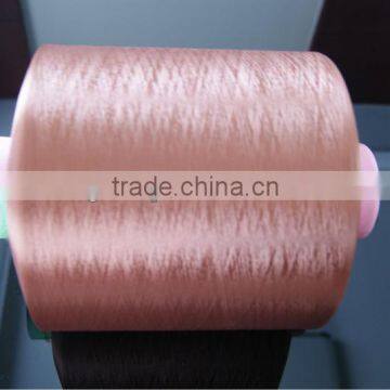 dope dyed spandex covered polyester yarn for knitting socks