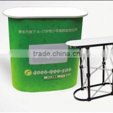 Trade show easy assembled folding aluminum pop up folding table