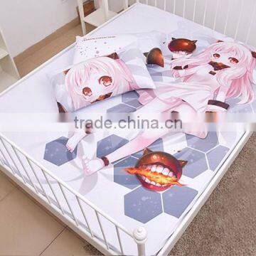 New Shinkaisei Kan - Kantai Collection Japanese Anime Bed Sheet With Pillow Covers Blanket 2