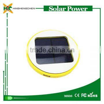 2016 NEW Round Solar Charger Wholesale Power Bank 6000mAh photo-2