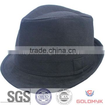 Straw fedora hat with foam inside lining