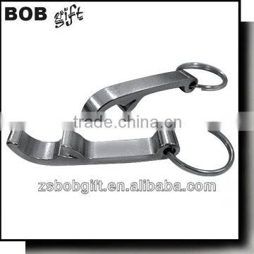 Cheap Aluminum Key Chain with Bottle Opener