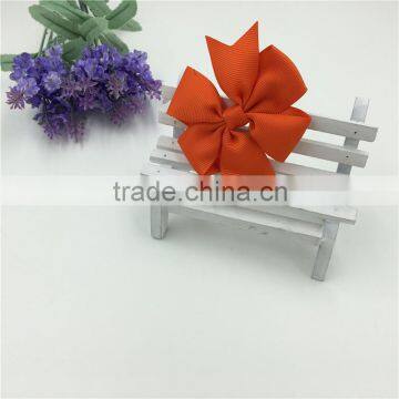 Fancy Colorful Ribbon Flower Hair Clip