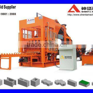 QTY10-15 Automatic cement block moulding machine