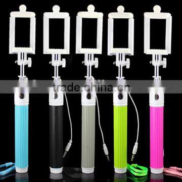Extendable Folding Monopod Phone Selfie Stick / Phone Remote Shutter / Phone Holder Remote Shutter Monopod photo-2