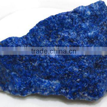 Natural Afghan Lapis Lazuli Rough Gemstone Opaque Blue Color Good Quality