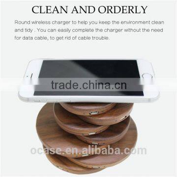 New Design Wood Bamboo Wireless Charger For Samsung Galaxy S2 Wireless Charger.