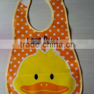 customized designs soft EVA waterproof baby gift bibs