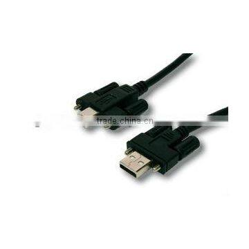 Verlangerungskabel USB 2.0 Stecker A an Stecker B verschraubbar 5m