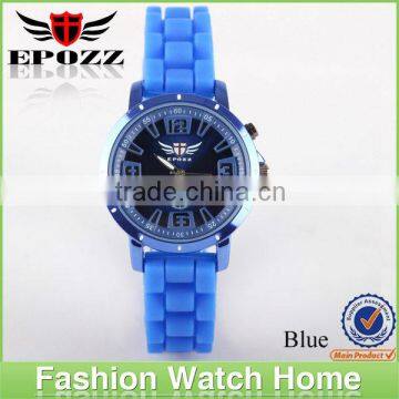 Led Functional Quartz Watch Silicon Sports Watch 2013