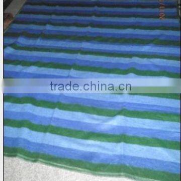 Heavy Cotton Blanket With Rainbow Color and Made From Chinese Factory photo-3
