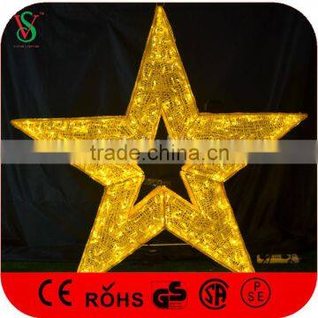 Christmas Star Lights for Shopping Mall Decorations