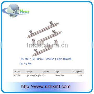 Two Stair Cylindrical Catches Single Shoulder Spring Bar