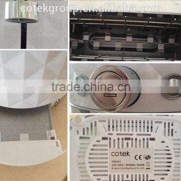 Newest Hot Sale High Quality High End Diamond Design 1000W 2 Slice Wide Slot Toaster photo-5
