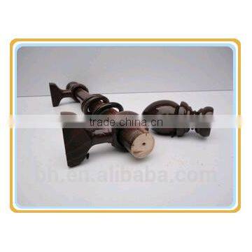Perfect Surface Treatment Natural Wooden Curtain Rod photo-5