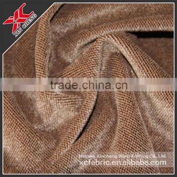 polyester twill warp knitting sofa fabric