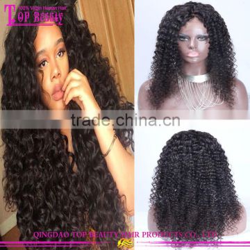 Hot sale kinky curly silk top full lace wigs wholesale cheap kinky curly full lace wigs silk top full lace wigs transparent lace