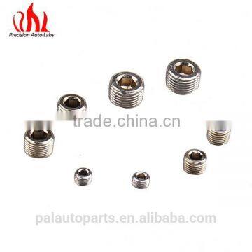 China high quality 3/8 in. NPT hex head aluminum pipe plugs pipe fitting