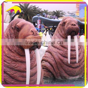 KANO6060 Theme Park Professional Artificial Life Size Walrus