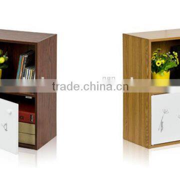 E1 Two -layer Night Stand With 1 Door photo-3