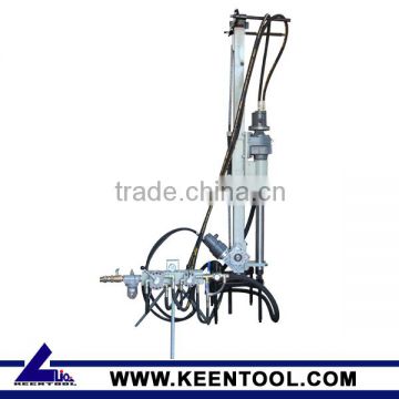 Automatic pneumatic drill rig