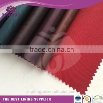 chinese textile wholesale Polyester fabric 190T Taffeta for garment lining