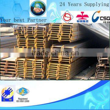 ASTM/JIS/GB/DIN metal structural i beam steel