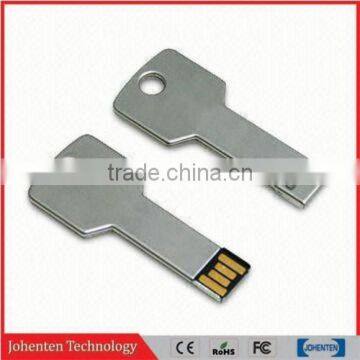 Promotional Gift USB Key 4gb Metal Custom Logo Usb Flash Drive 8GB Full Capacity Pendriver