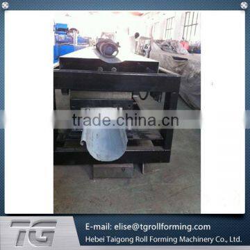 China Supplier High Speed Half Round Gutter Roll Forming Machine For Water Round Gutter With PLC Control System photo-6