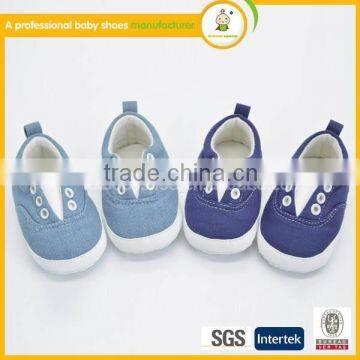 hand made newborn kids shoes for boy babies canvas wholesale baby shoes