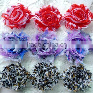 Mini Delicate Chiffon Shabby Flower