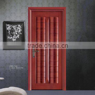 Hight Quality Single Bedroom Wooden Door Design photo-3