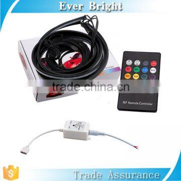 RGB Chassis Lamp with remote control colorful flash 5050 led strip