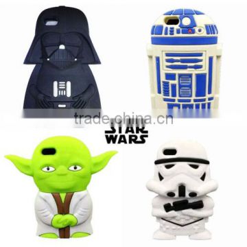 NEW 3D silicone case model star-wars phone case