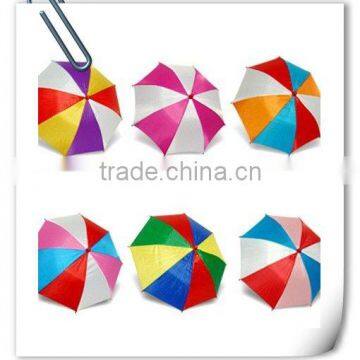 Outdoor Colorful Umbrellas Hat