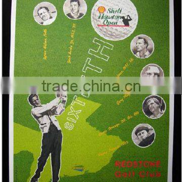 Fancy custom posters for activities/advertising poster printing