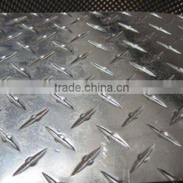 (diamond, 5-bar) anti-slip aluminium plate flooring