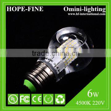LED Bulb 360 Degree Beam Angle Ceramic Housing Liquid LED Bulb