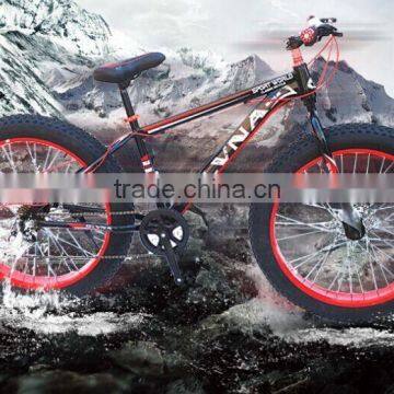 Trade assurance fat tire 26'' 4.0 new design steel fat bike /snow mountain bike/mountain bike price