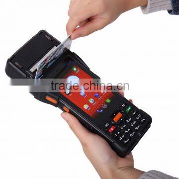 2015 Wireless Wifi Android Pos With Printer Fingerprint,rfid,contact IC Card Reader, MSR,barcode Scanner photo-5