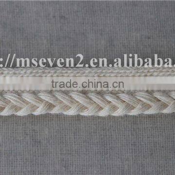 Braided Ribbon Piping Tape, 100% Cotton in 1.6cm photo-3