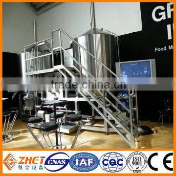 complete beer equipment/brewery system with CE certificate