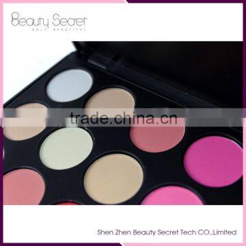 Private label 26 colors cosmetics palette of blusher for girls