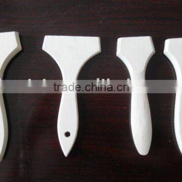 high quality wooden handlebar with white color